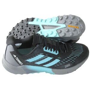 Adidas Women's Terrex Agravic Flow 2 Trail Running Shoes Black Blue Sizes NIB
